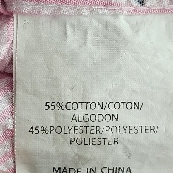 Lanikasurf Pink Seersucker Turtle Print Button Front Shirt - Picture 5 of 5